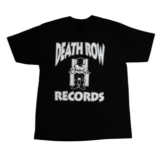 Death Row Records Black/White T-shirt