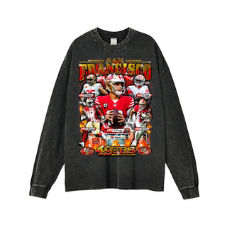 Vintage Niners Offense Long Sleeve